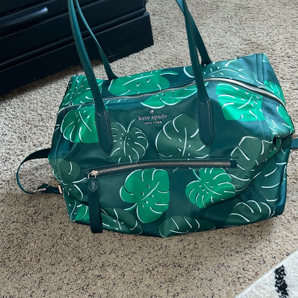 Kate Spade Duffel Bag, Makeup Bag, & Small Bag